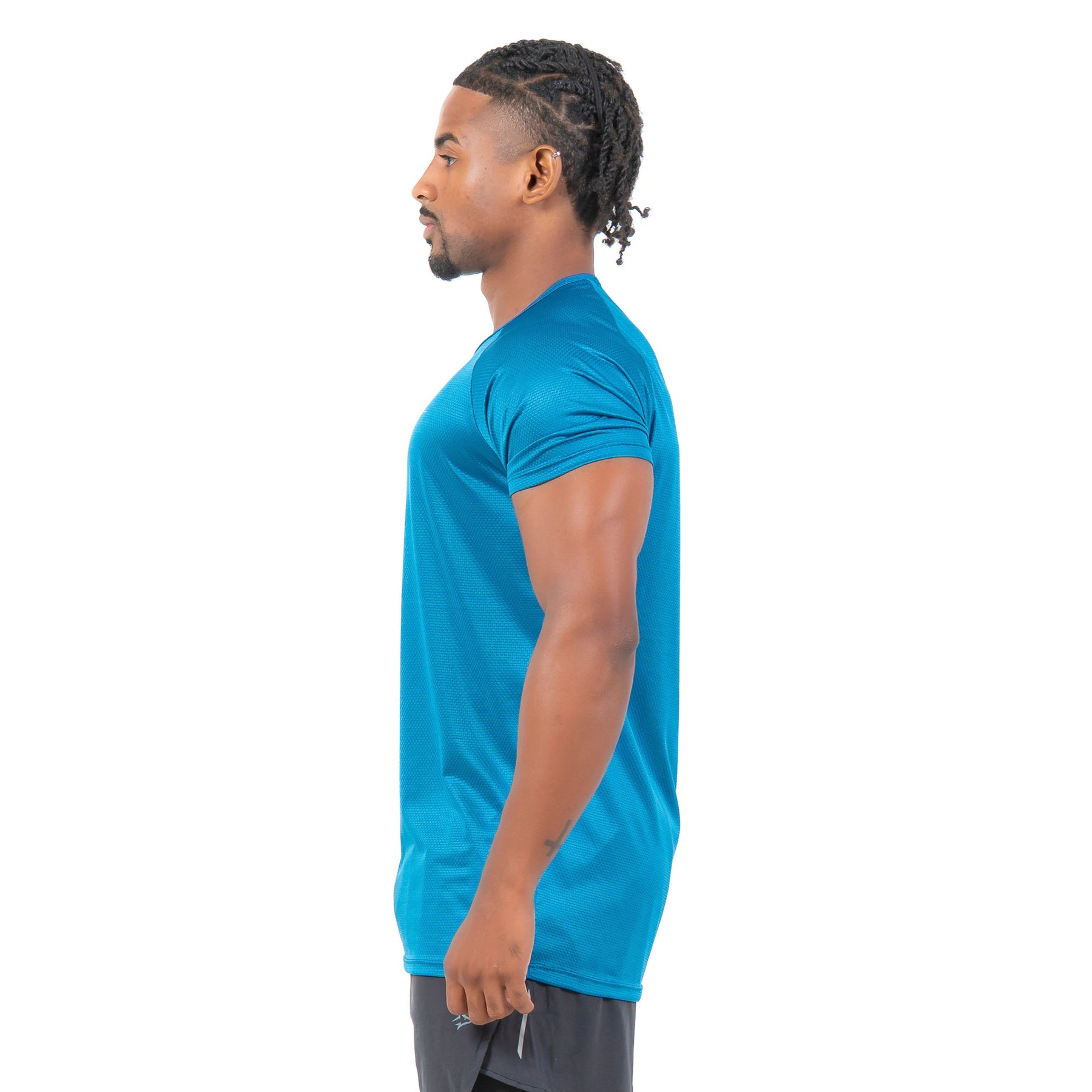 Camiseta Dry Fit Balance Azul Safira