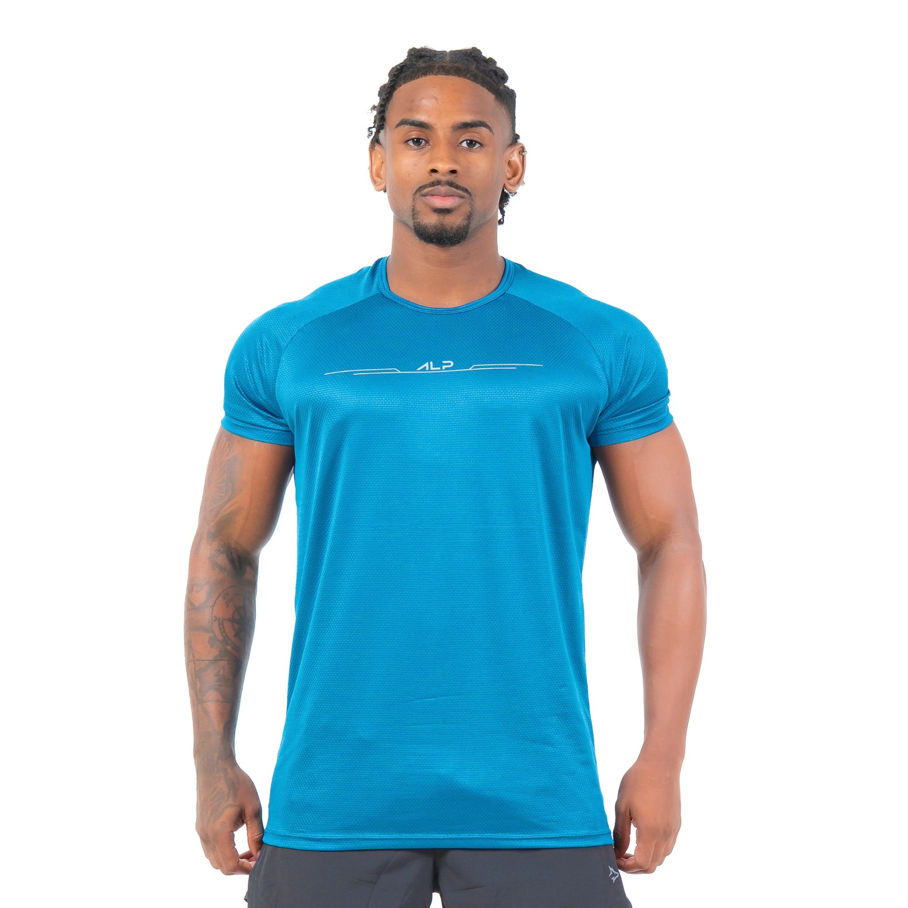 Camiseta Dry Fit Balance Azul Safira