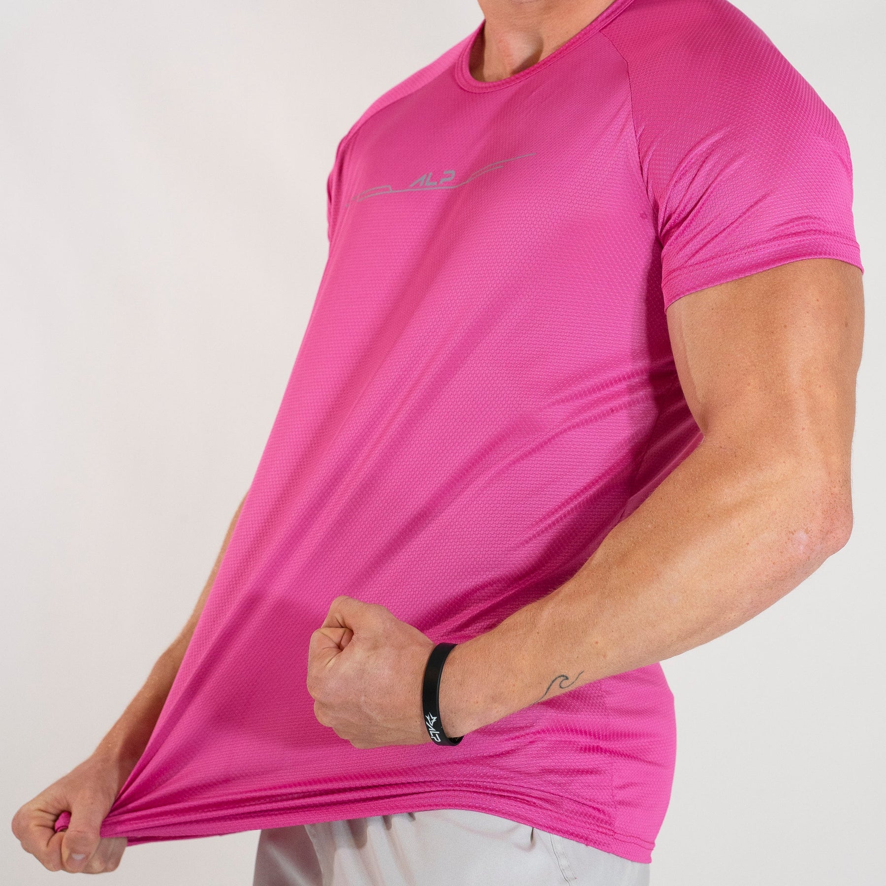 Camiseta Dry Fit Balance Rosa Magenta