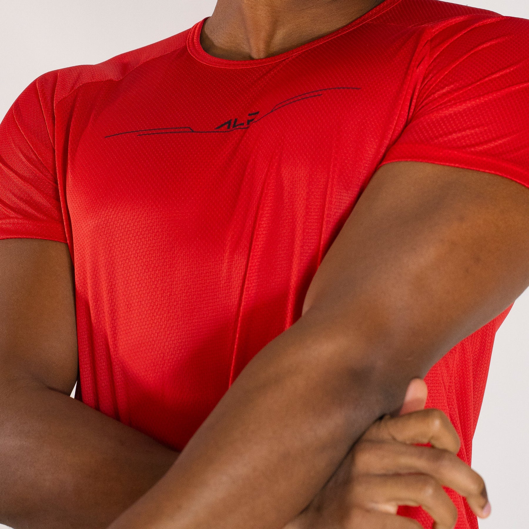 Camiseta Dry Fit Balance Vermelho Acerola
