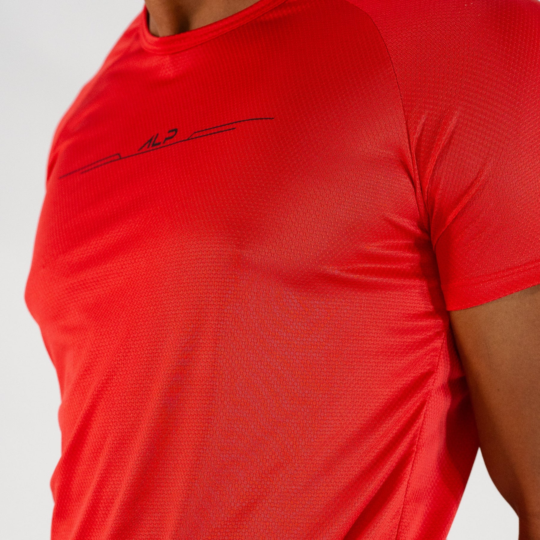 Camiseta Dry Fit Balance Vermelho Acerola