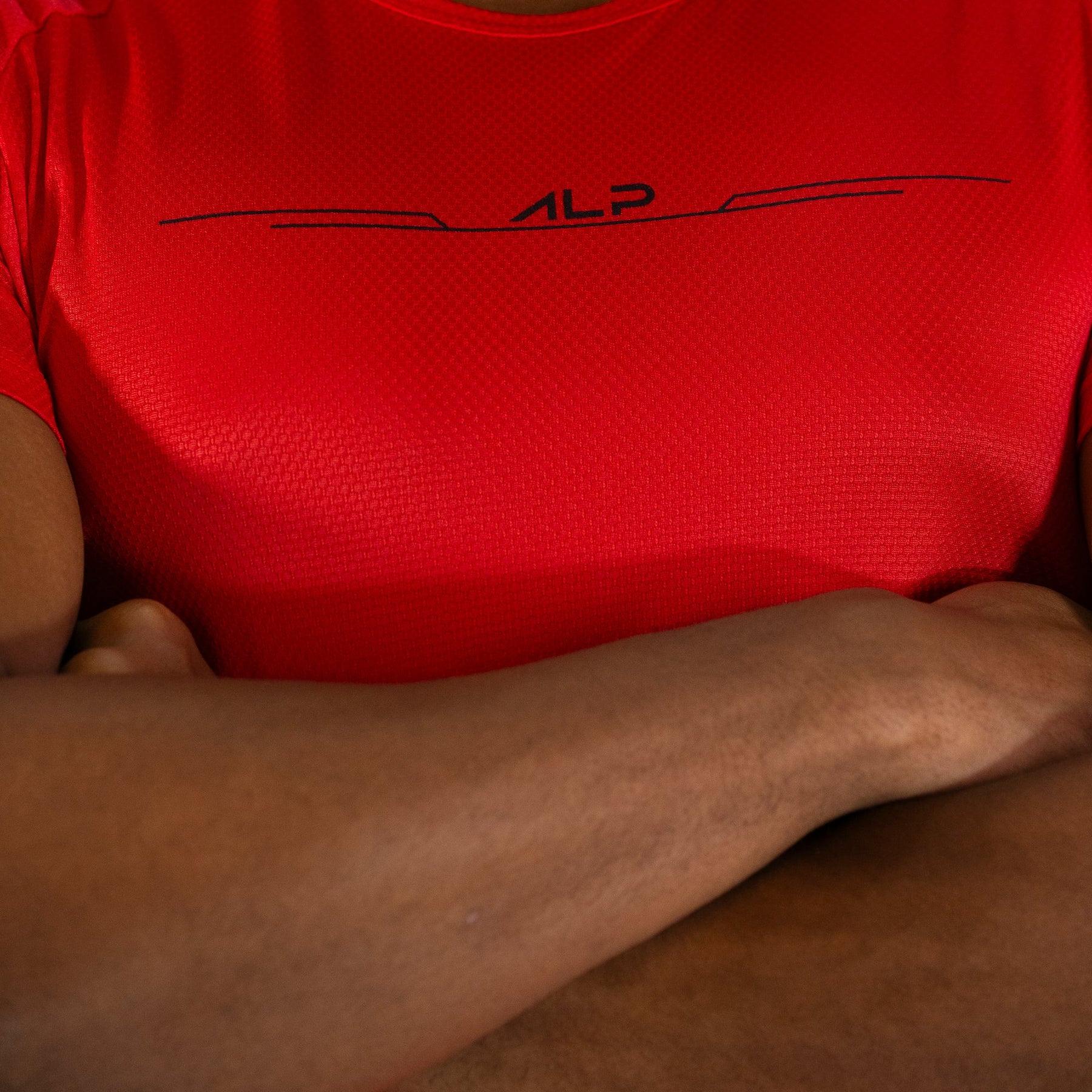 Camiseta Dry Fit Balance Vermelho Acerola