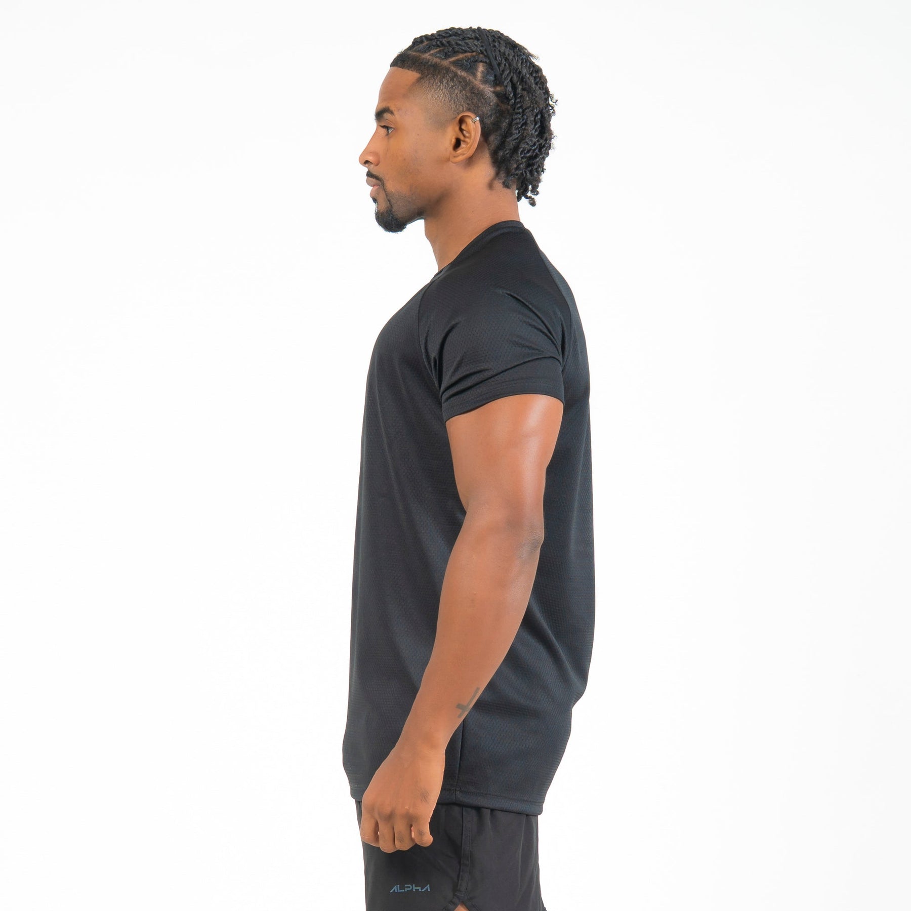 Camiseta Dry Fit Fluid Tec Preto