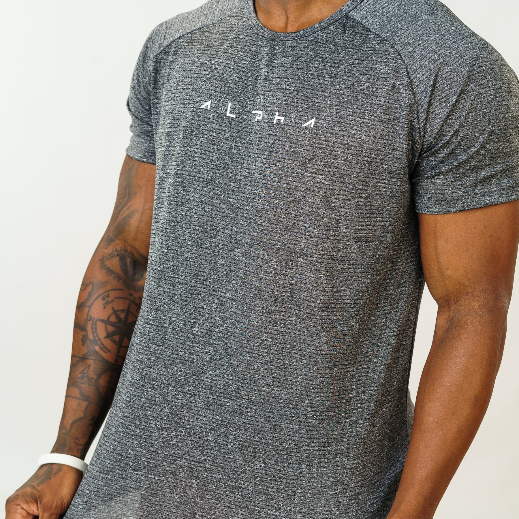 Camiseta Dry Fit Horizon Chumbo