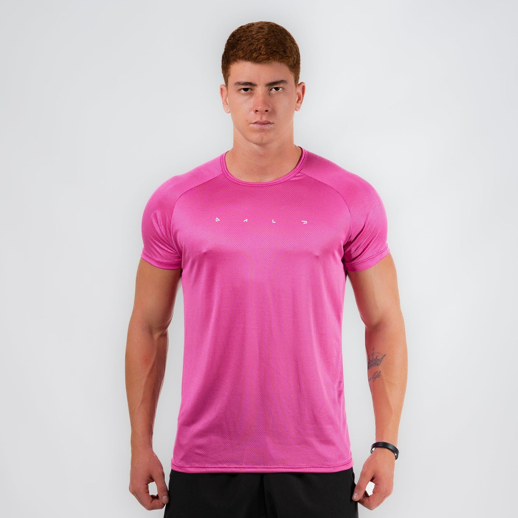 Camiseta Dry Fit Light Lupus Rosa Magenta