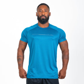 Camiseta Dry Fit Line Move Azul Safira