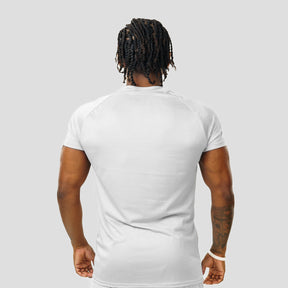 Camiseta Dry Fit Line Move Cinza Névoa