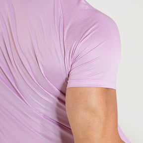 Camiseta Dry Fit Line Move Rosa Pétala