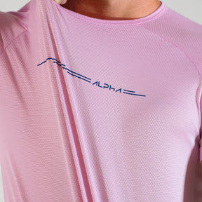 Camiseta Dry Fit Line Move Rosa Pétala