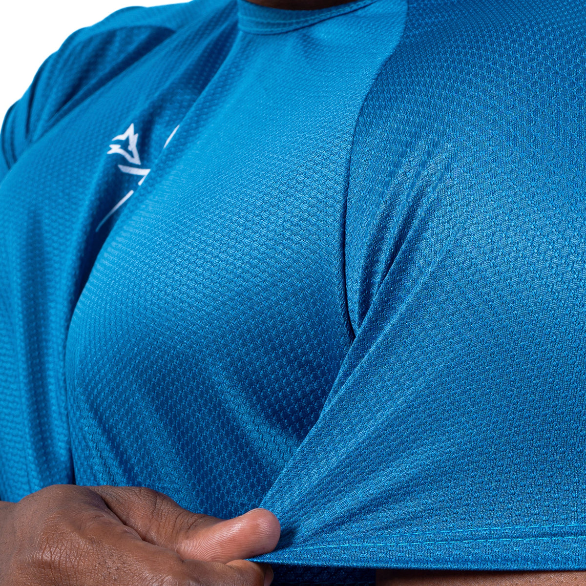 Camiseta Dry Fit Lineup Azul Safira