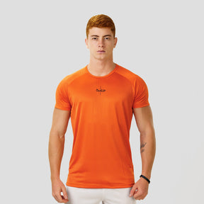 Camiseta Dry Fit Lineup Laranja Poente