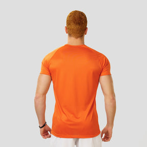 Camiseta Dry Fit Lineup Laranja Poente