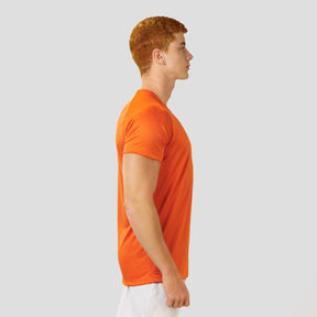 Camiseta Dry Fit Lineup Laranja Poente