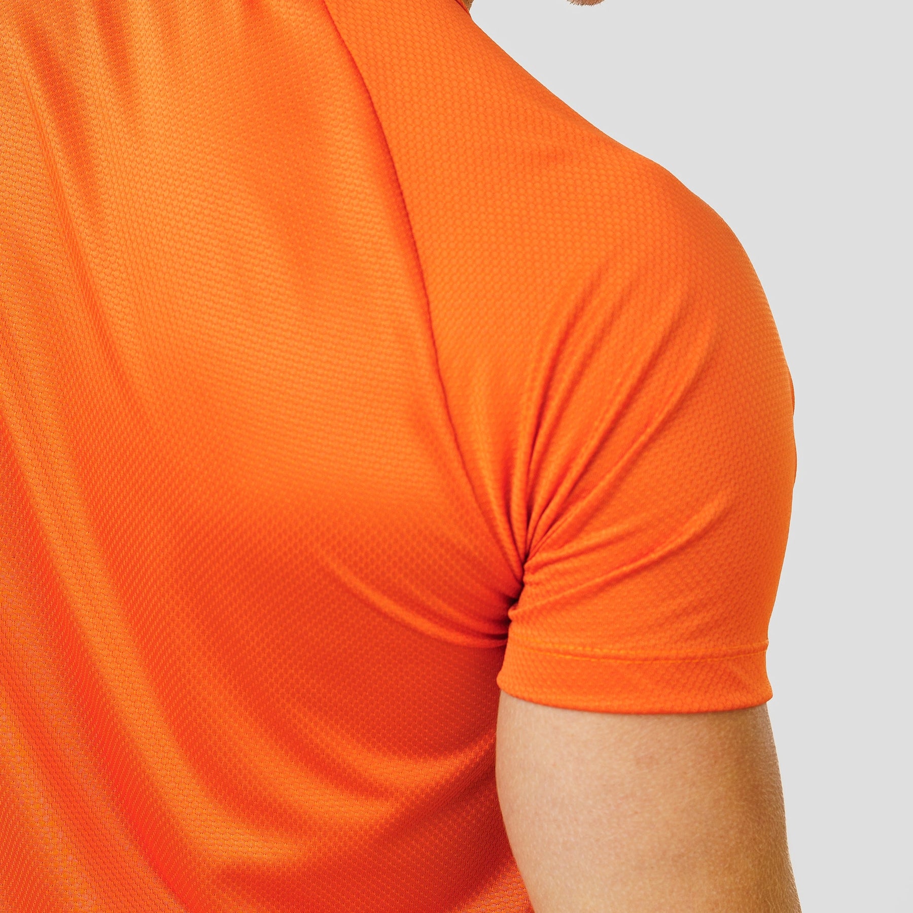 Camiseta Dry Fit Lineup Laranja Poente
