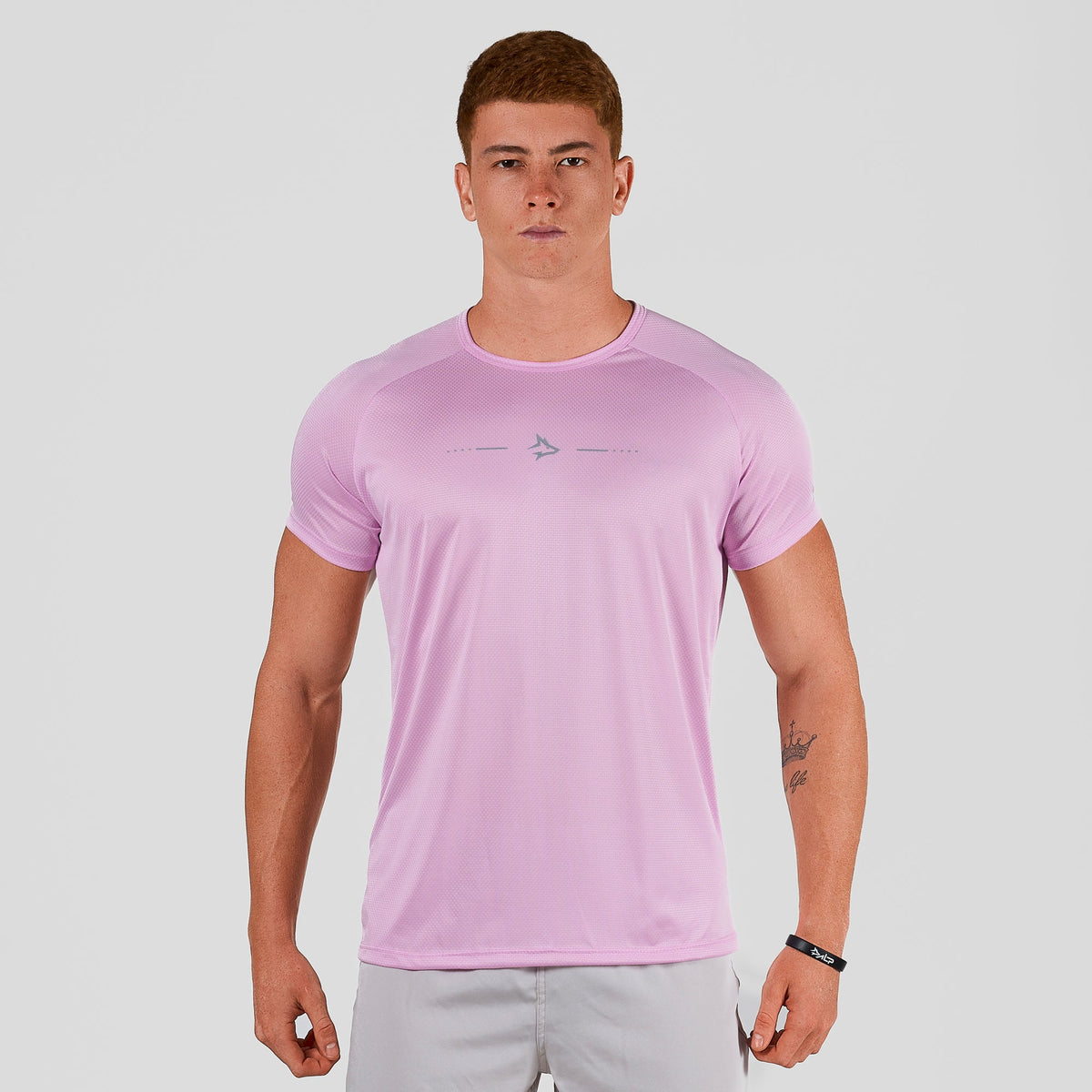 Camiseta Dry Fit Lupus Core Rosa Pétala