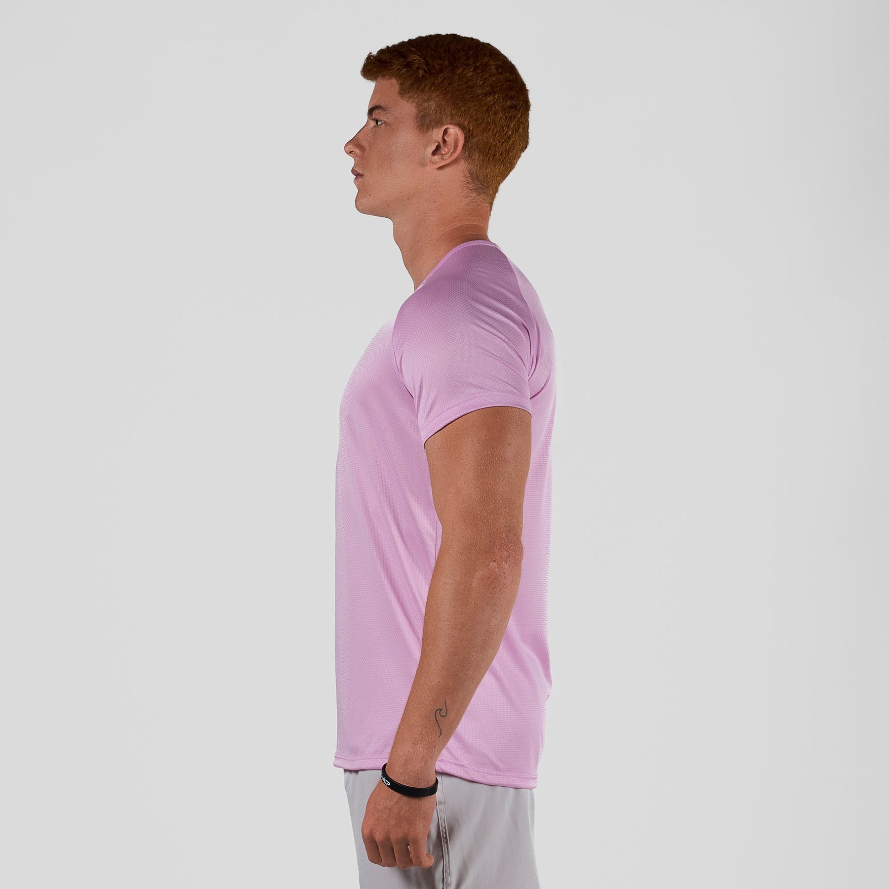 Camiseta Dry Fit Lupus Core Rosa Pétala