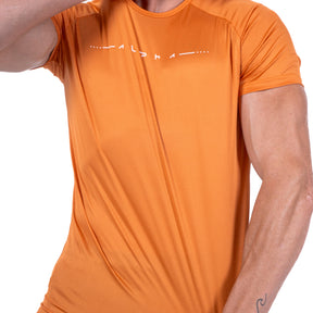 Camiseta Dry Fit Max Core Laranja Pêssego