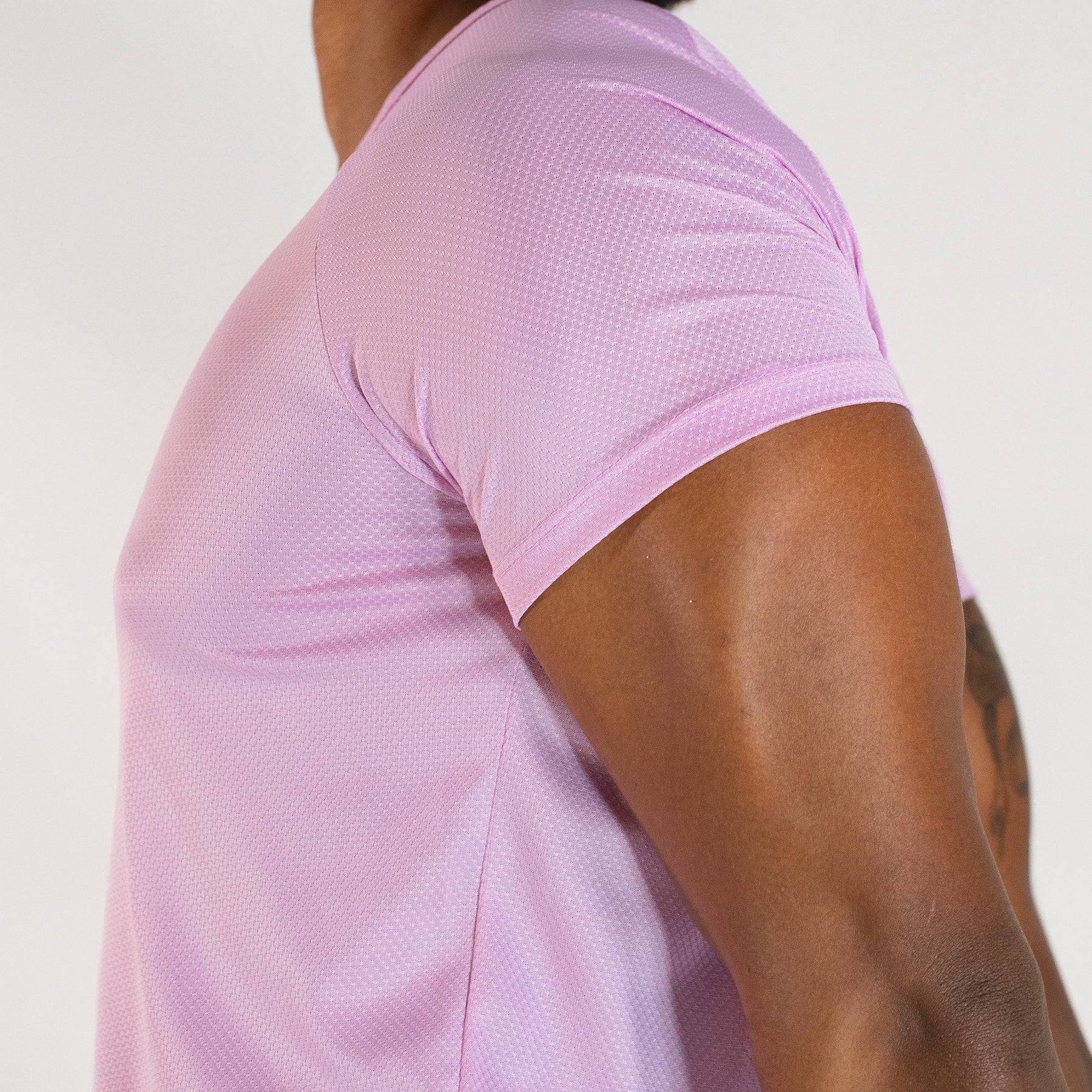Camiseta Dry Fit Middle Lupus Rosa Pétala