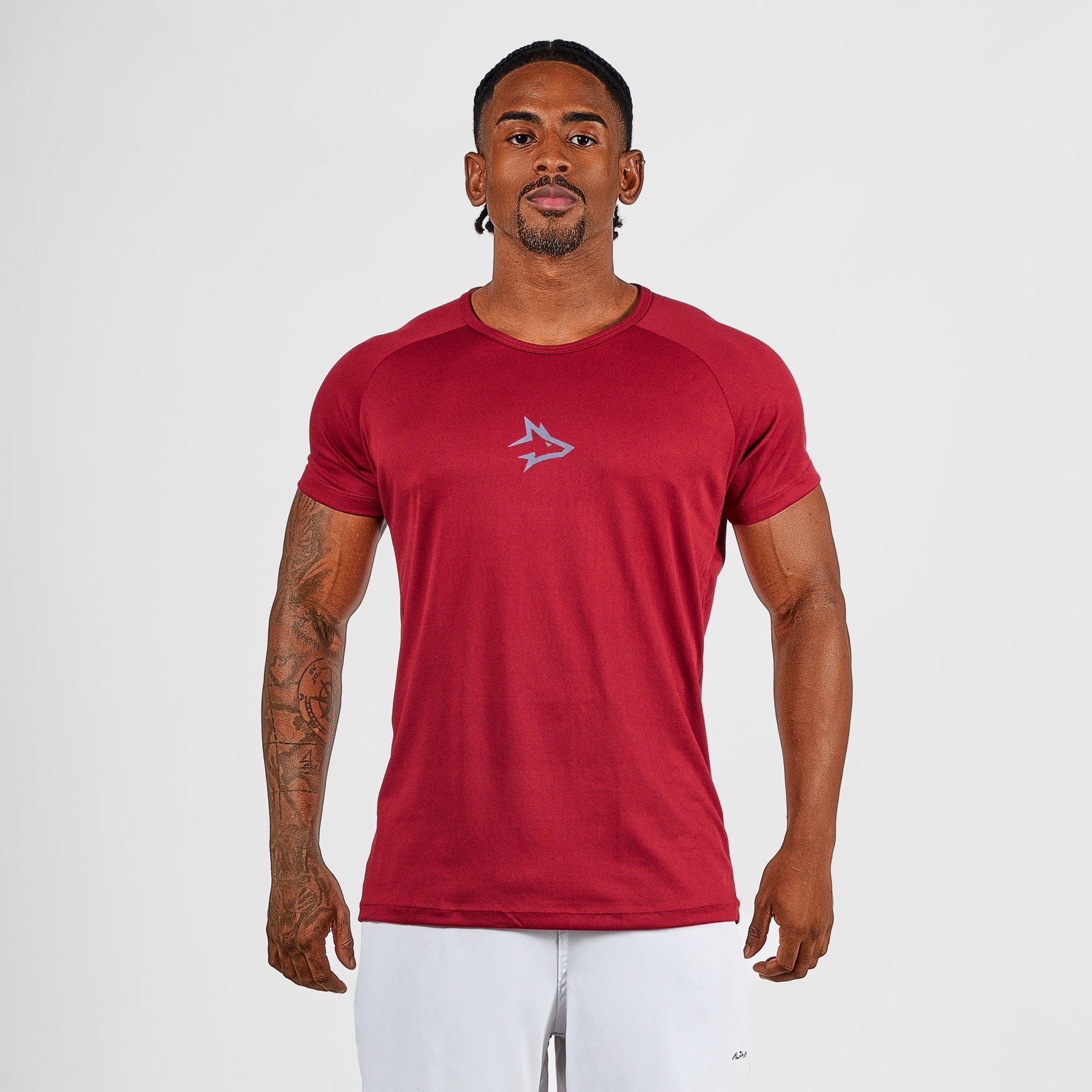 Camiseta Dry Fit Middle Lupus Vinho