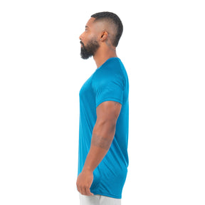 Camiseta Dry Fit Motion Azul Safira