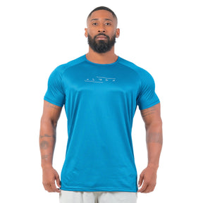 Camiseta Dry Fit Motion Azul Safira