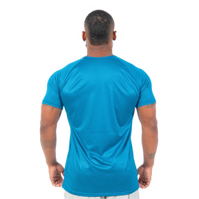 Camiseta Dry Fit Motion Azul Safira