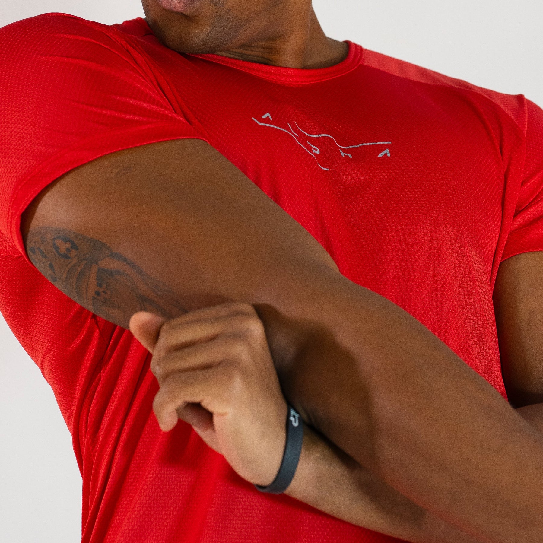 Camiseta Dry Fit Motion Vermelho Acerola
