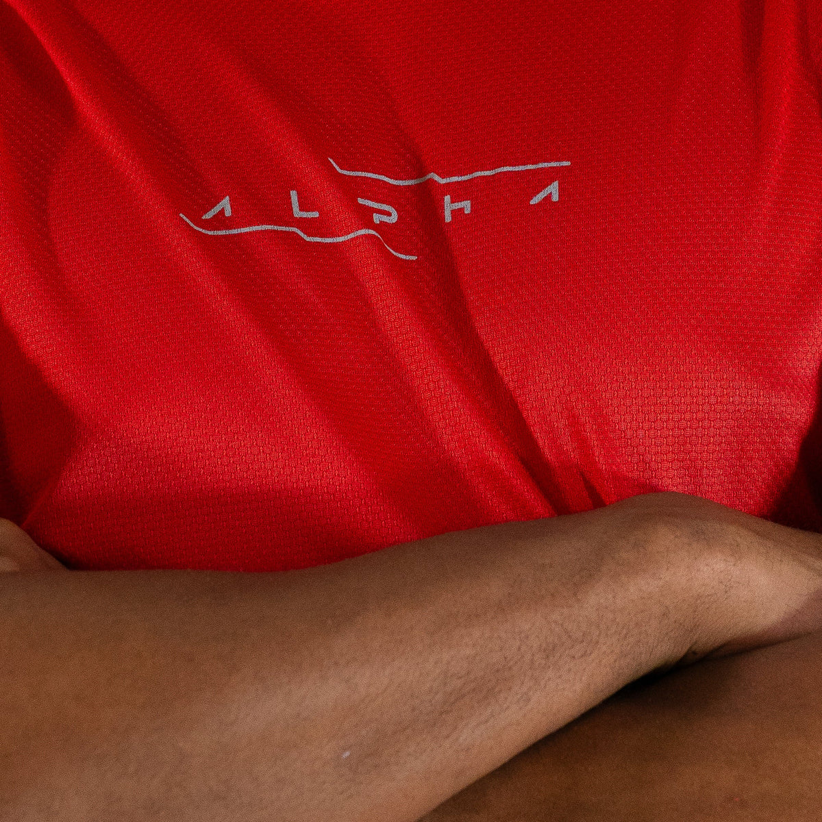 Camiseta Dry Fit Motion Vermelho Acerola