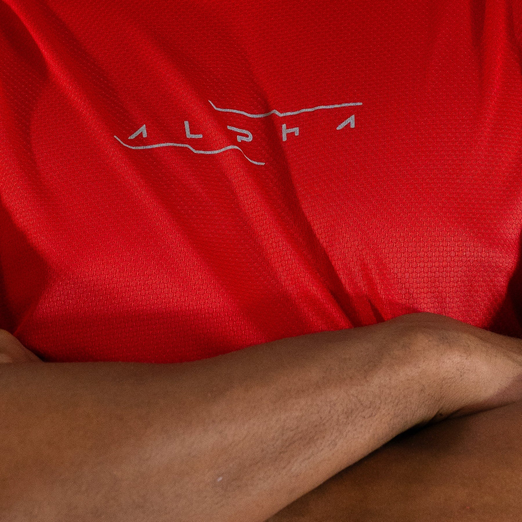 Camiseta Dry Fit Motion Vermelho Acerola