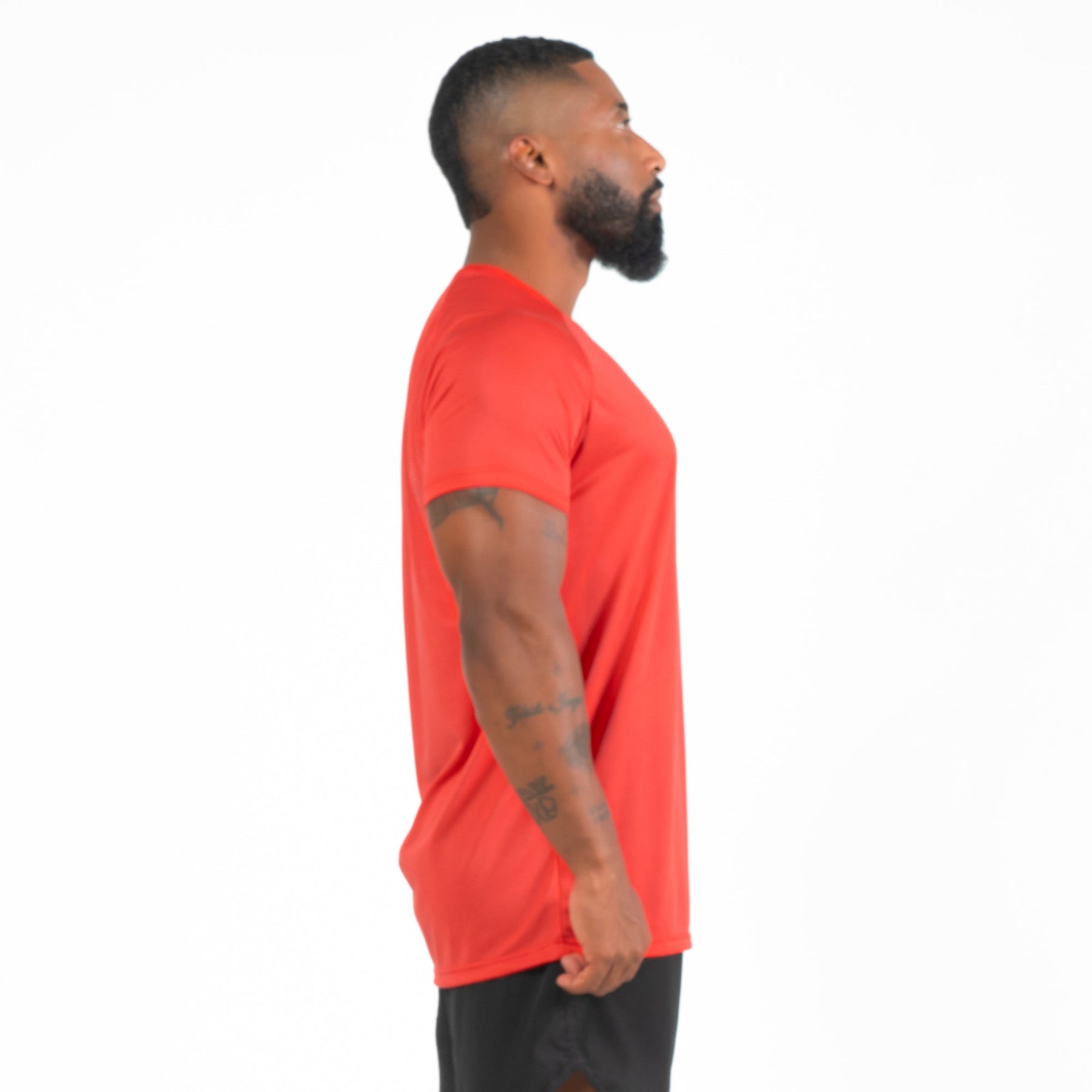 Camiseta Dry Fit New Horizon Vermelho Acerola