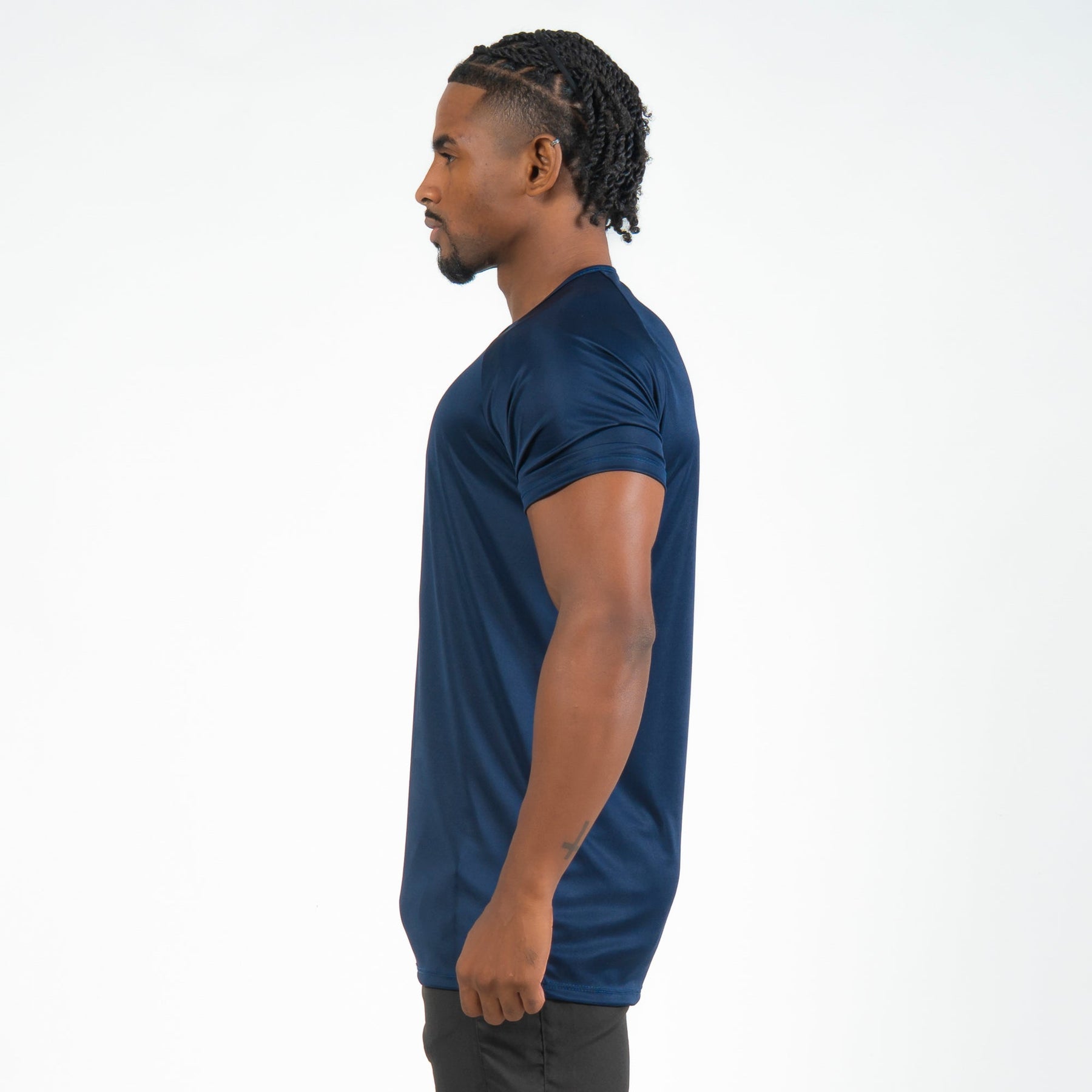 Camiseta Dry Fit New Tenacity Marinho Ashir