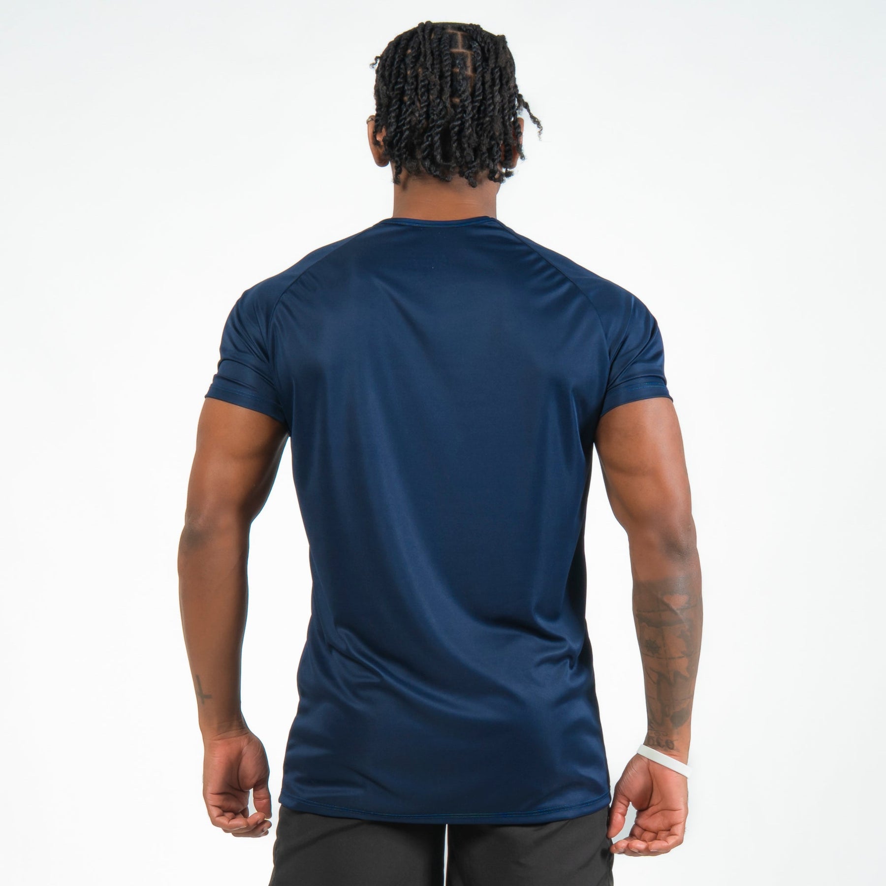 Camiseta Dry Fit New Tenacity Marinho Ashir