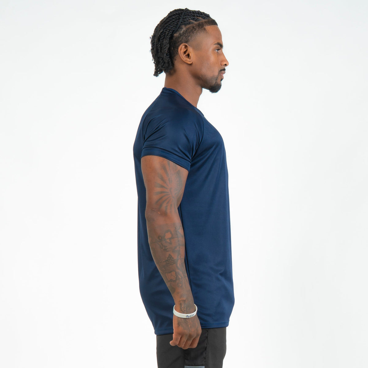 Camiseta Dry Fit New Tenacity Marinho Ashir