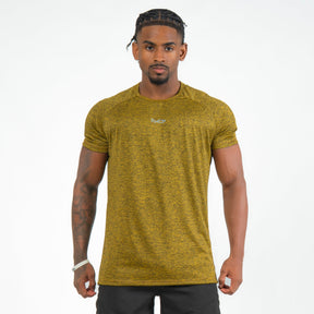 Camiseta Dry Fit New Tenacity Mescla Amarelo