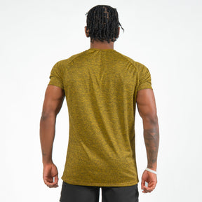 Camiseta Dry Fit New Tenacity Mescla Amarelo