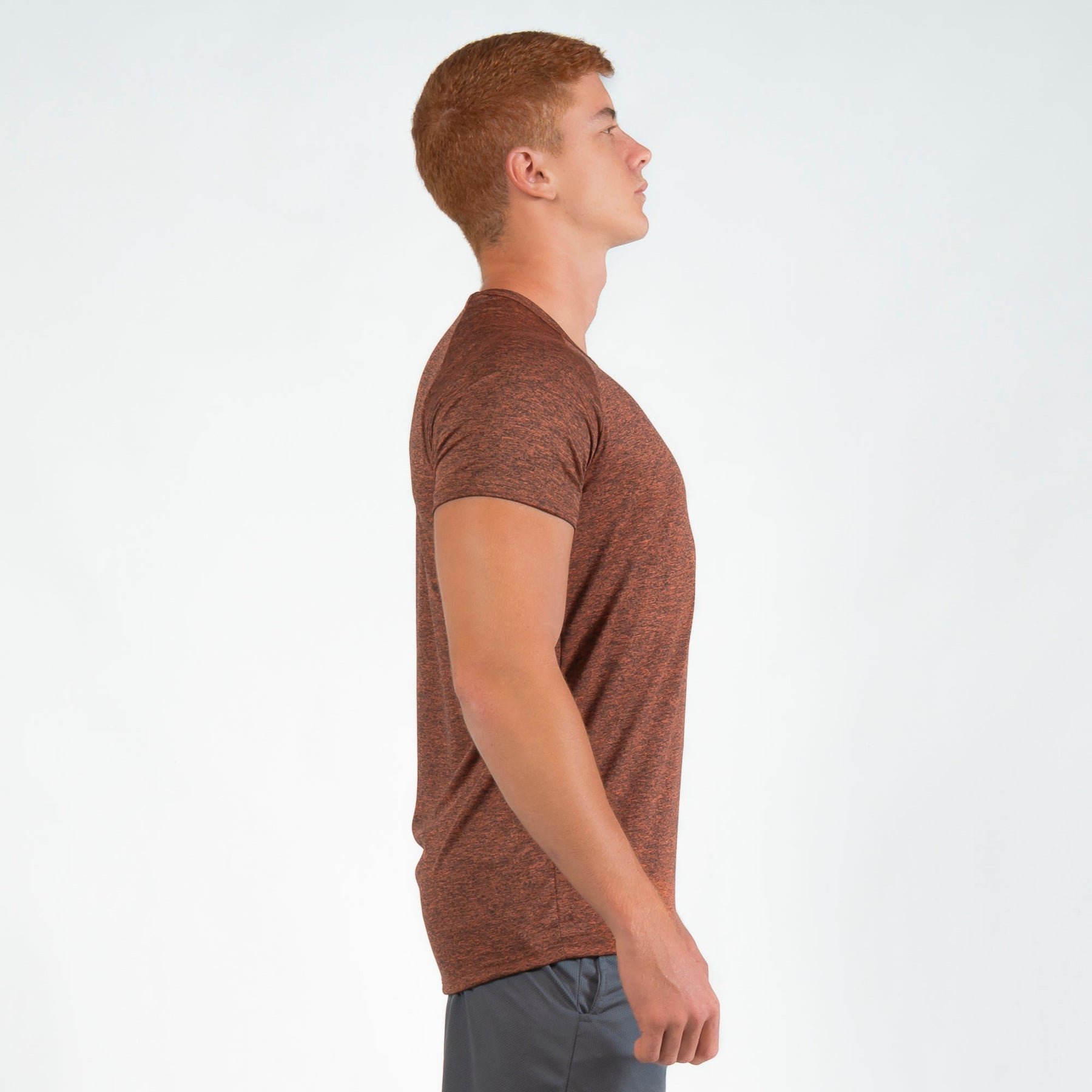 Camiseta Dry Fit New Tenacity Mescla Laranja