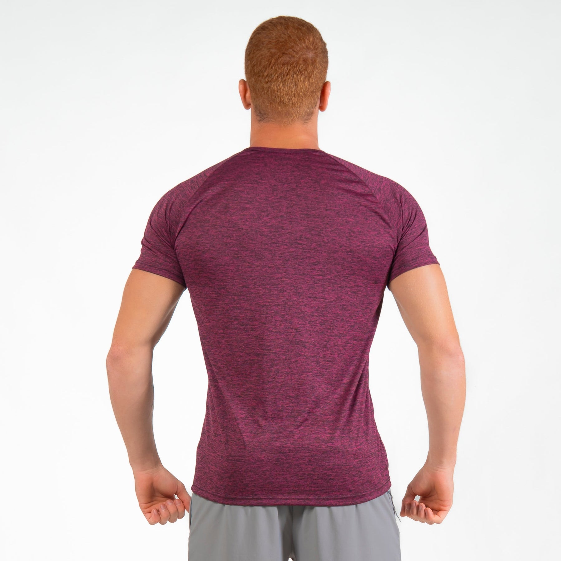 Camiseta Dry Fit New Tenacity Mescla Lilás