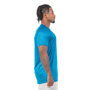 Camiseta Dry Fit Parallel Line Azul Safira