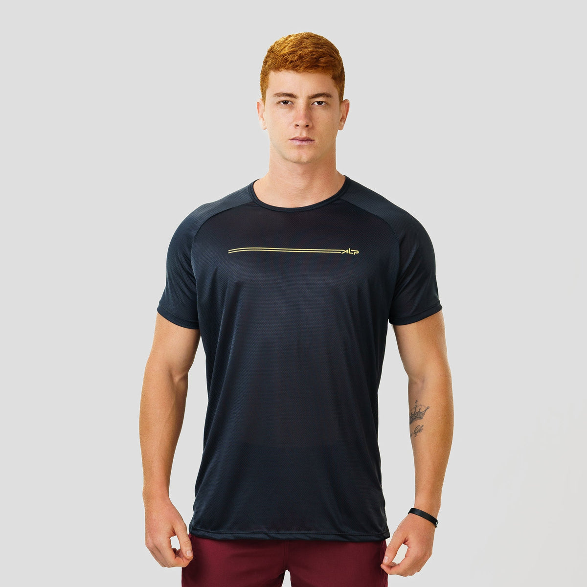 Camiseta Dry Fit Parallel Line Preto