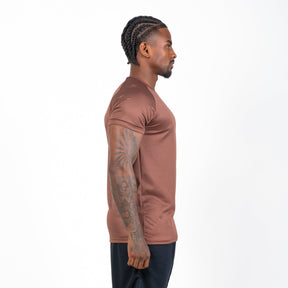 Camiseta Dry Fit Sense Marrom