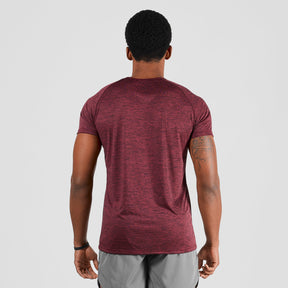Camiseta Dry Fit  New Fluid Mescla Vinho