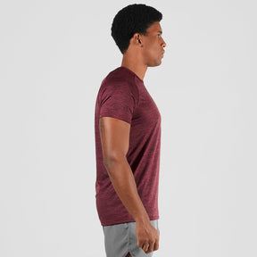 Camiseta Dry Fit  New Fluid Mescla Vinho