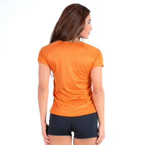Camiseta Feminina Dry Fit New Horizon Laranja