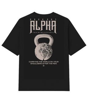 Camiseta Oversized Back Day Preto