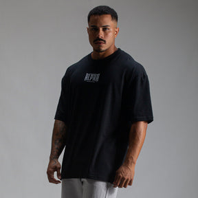 Camiseta Oversized Solid Preto