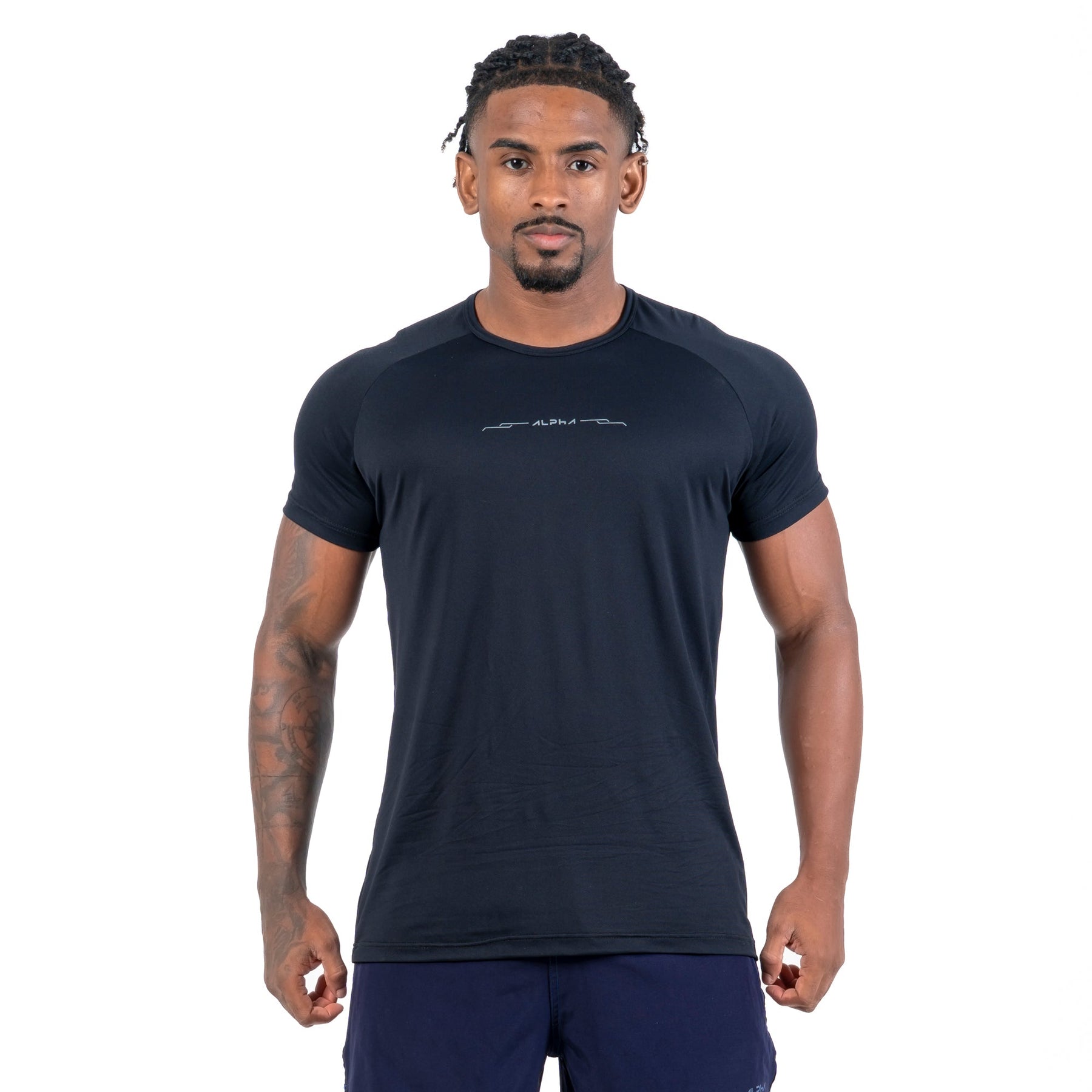 Camiseta Poliamida Fluid Pulse Preto