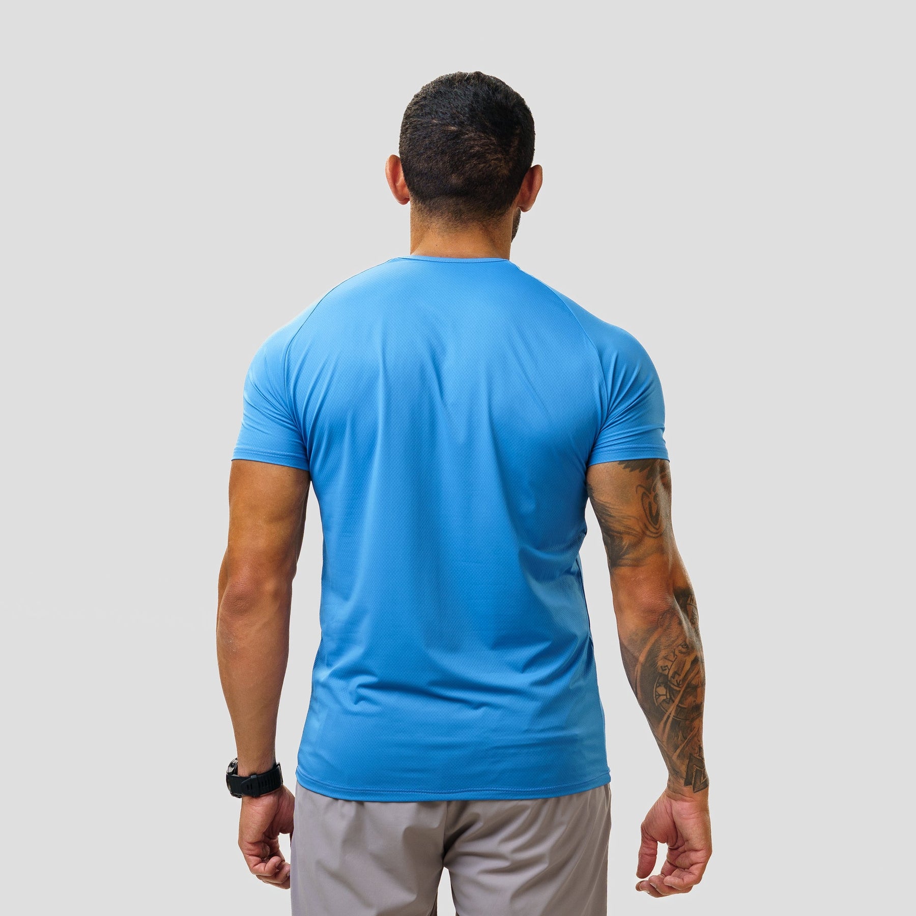 Camiseta Poliamida Horizon Flow Azul Céu