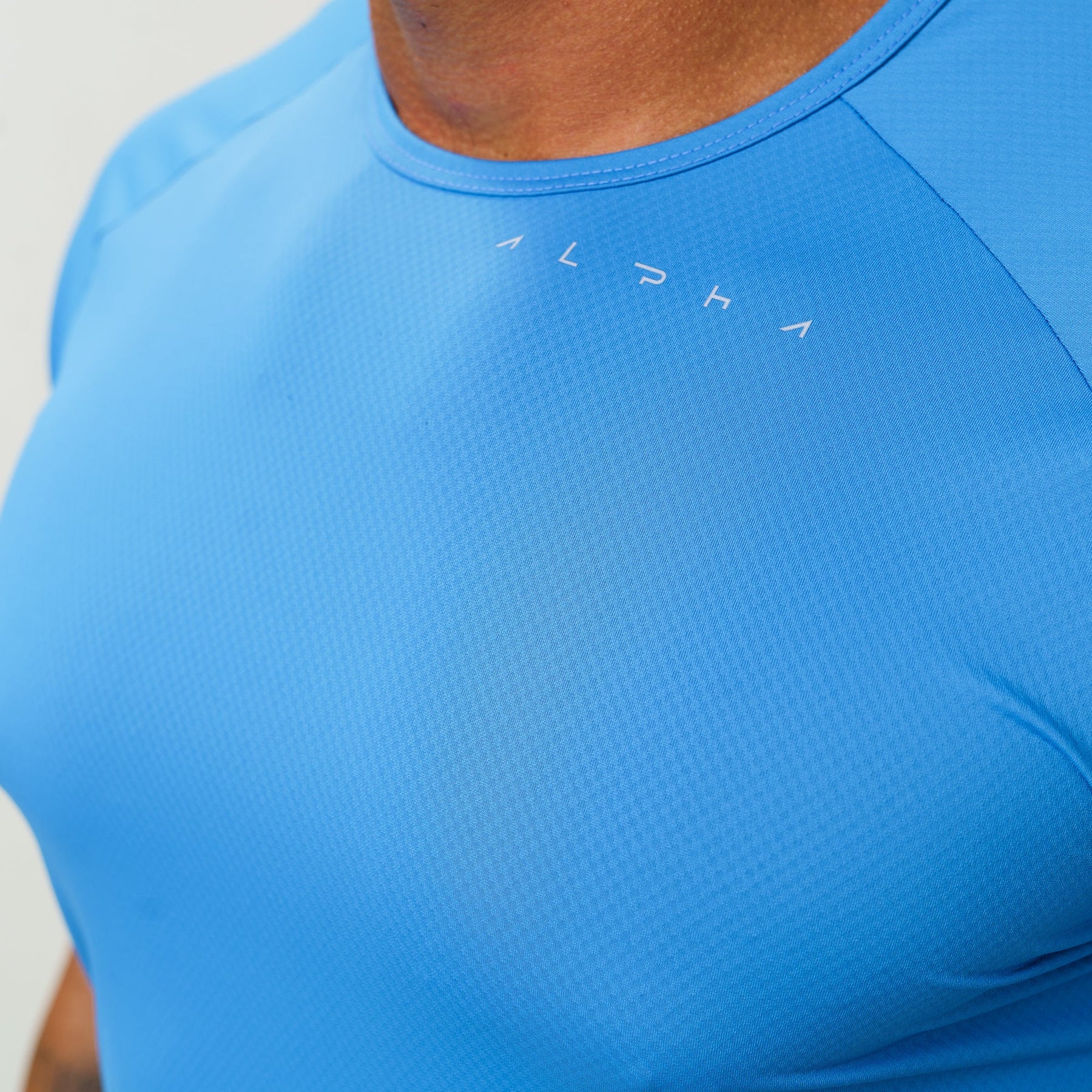 Camiseta Poliamida Horizon Flow Azul Céu