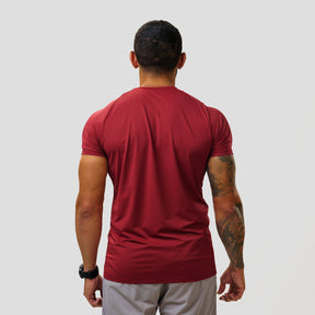 Camiseta Poliamida Horizon Flow Vermelho Acerola