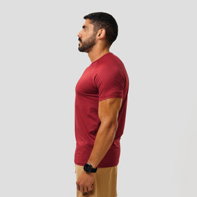 Camiseta Poliamida Lupus Flow Vermelho Acerola